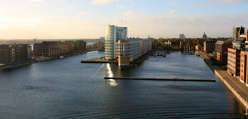 Flotte kontorlejemål langs havnen